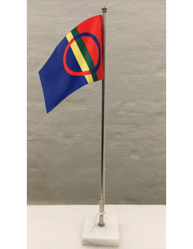 Flaggstång 40 cm m flagga