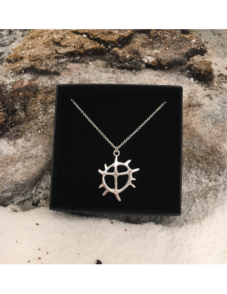 Halsband Solhjul Kedja