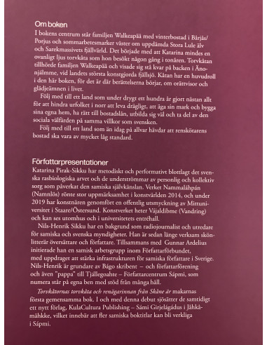 Torvkåtornas torvkåta och renägarinnan från Skåne