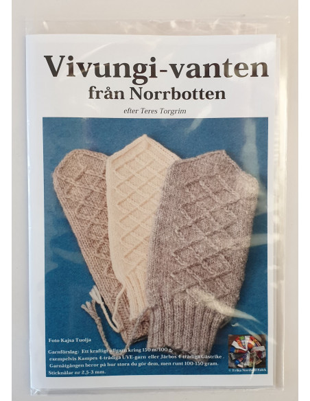 Stickbeskrivning Vivungi vanten