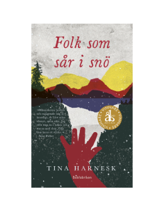 Folk som sår i snö