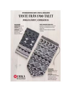 Stickbeskrivning Vante från...